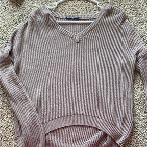 brandy melville v neck sweater